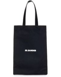 Jil Sander - Big Flat Shoulder Bag - Lyst