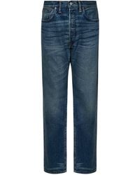 RRL - Ralph Lauren Straight Fit Hillsview Jeans - Lyst