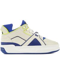 Just Don Courtside Tennis Mid Sneakers - White