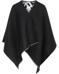 Burberry Poncho - Black