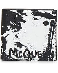 Alexander McQueen - Portafogli Mcqueen Graffiti - Lyst