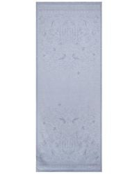 Etro - Sciarpa Azzurro Polvere - Lyst
