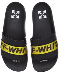 off white logo sliders