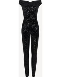 Pretty Eccentric - Femme Totale Sequin Jumpsuit - Lyst