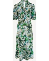 Michelle Corvane - Watercolour Floral Sadie Dress - Lyst