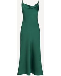 Michelle Corvane - Aurelia Satin Slip Dress - Lyst
