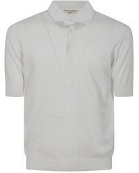 FILIPPO DE LAURENTIIS - Baumwoll-Poloshirt Mit Kragen - Lyst