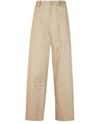 Yohji Yamamoto - Straight Trousers - Lyst