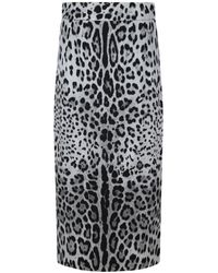 Dolce & Gabbana - Midi Skirts - Lyst