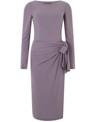 Alberta Ferretti - Midi Dresses - Lyst