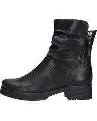 Gabor - Schwarzer stiefelette mit reißverschluss - Lyst