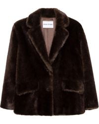 Stand Studio - Faux Fur & Shearling Jackets - Lyst