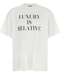 Moschino - T-Shirt Met Print - Lyst