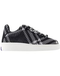 Burberry - Stoff sneakers - Lyst