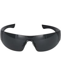 Gucci - Accessoires ,Zwart ,Vintage Plastic Wrap Zonnebril - Lyst