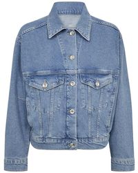 Mos Mosh - Jassen ,Blauw ,Denim Denim Jacket - Lyst