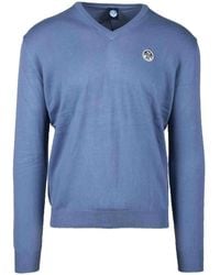 North Sails - V-Neck Knitwear - Lyst