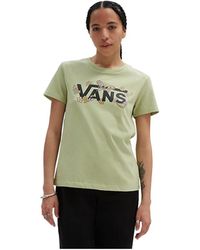 Vans - Paisley crew t-shirt - Lyst