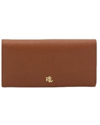 Ralph Lauren - Portafogli marroni di lauren - Lyst