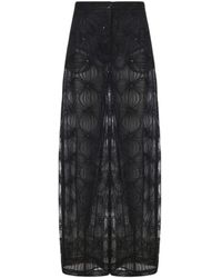 Genny - Wide Trousers - Lyst