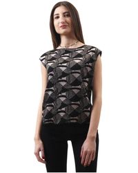 ALESSIA SANTI - Sleeveless Tops - Lyst