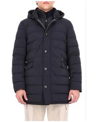Moorer - Calandri-Kn Lange Donzen Jas - Lyst