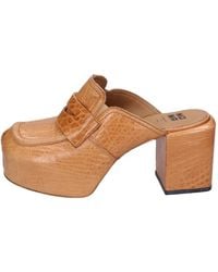 Moma - Heeled Mules - Lyst