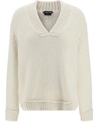 Tom Ford - Knitwear > v-neck knitwear - Lyst