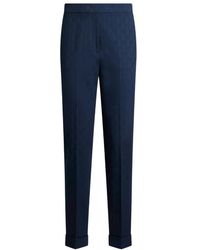 Etro - Cotton Elastane Pants - Lyst