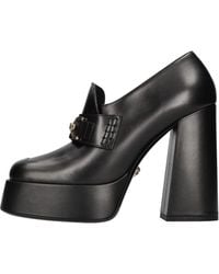 Versace - Medusa Aevitas Platform Loafers - Lyst