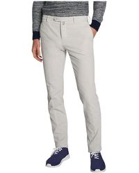 Kiton - Broeken ,Grijs ,Katoen Stretch Katoen Glacier- Slim Fit Broek - Lyst