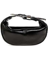 Marc Jacobs - Tassen ,Zwart ,Leer The Crinkle Patent Party Bag - Lyst