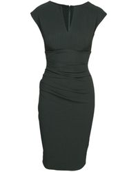 Diva Lydia Sleeveless Dress - Zwart