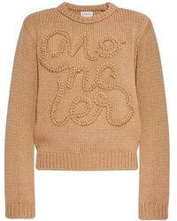 Moncler - Round-Neck Knitwear - Lyst
