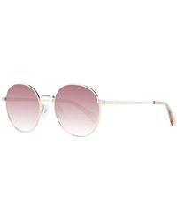 Ted Baker - Accessoires ,Geel ,Gouden Zonnebril Bruin Verloop - Lyst