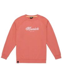 Munich - Casual urban sweatshirt soft washed cotton - Lyst