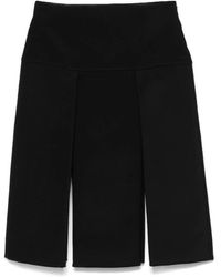 KHAITE - Rokken ,Zwart ,Zwarte Kidd Rok - Lyst