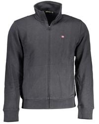 Napapijri - Hoodies & Sweatvesten ,Zwart ,Zip-Throughs - Lyst