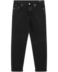 Brunello Cucinelli - Geverfde Denim Broek - Lyst