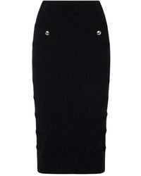 Liu Jo - Knit Midi Skirt - Lyst