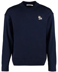 Maison Kitsuné - Round-Neck Knitwear - Lyst