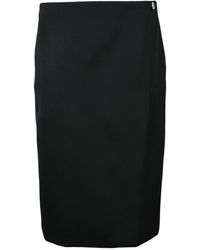 Givenchy - Rokken ,Zwart ,Wol Gonna Tubino - Lyst