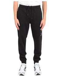C.P. Company - Diagonal Raised Fleece Lens Sweatpants - Lyst