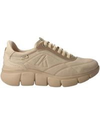 Callaghan - Ivory Leder Sneakers Easyfit Wasserabweisend - Lyst
