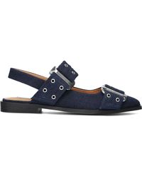 Steve Madden - Blaue Ballerina Flats Grand Ave - Lyst