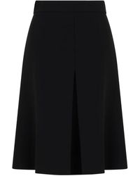 Moschino - Uitlopende Zachte En Veelzijdige Rok - Lyst