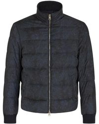Etro - Cappotti blu - Lyst