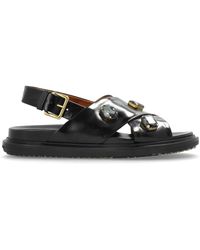 Marni - Flat Sandals - Lyst