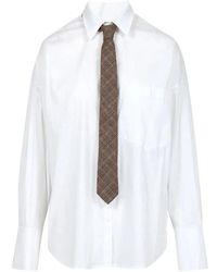 Aniye By - Poplin Blouse Met Strik - Lyst