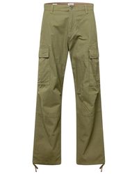 Only & Sons - Broeken ,Groen ,Katoen Cargo Ribstop Broek - Lyst